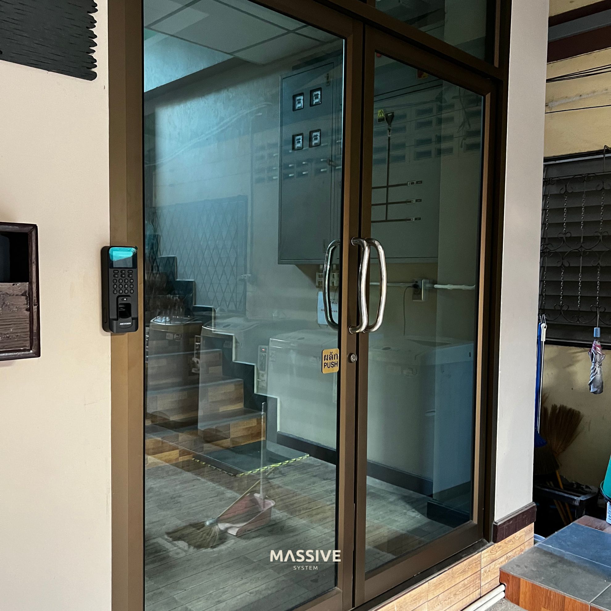 Request-to-Exit Switch and Clean Conduit Infrastructure